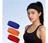 Shein 1 pieza Diadema de toalla de punto absorbente de sudor para deportes, diadema cálida para el cabello, diadema absorbente de sudor para baloncesto, fit