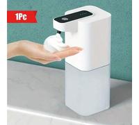 Shein 1 pieza Dispensador de jabón automático sin contacto de 400ml/14oz, Dispensador de espuma/líquido de jabón recargable por USB de 500mAh, Adecuado para