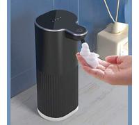 Shein 1 Pieza Dispensador de Jabón Automático, Tipo Espuma Negro, Dispensador de Espuma Automático Decoración del Hogar y Baño, Decoración de Otoño, Regreso