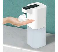 Shein 1 pieza Dispensador de jabón de espuma con sensor automático, montable en pared, recargable, dispensador de jabón de espuma con inducción inteligente,