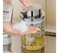 Shein 1 pieza Dispensador de jabón de espuma, Gel de ducha para baño, Botella vacía, Botella independiente, Botella con bomba, Espumador, Decoración de baño