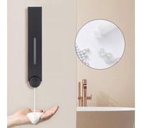 Shein 1 pieza Dispensador de jabón líquido montado en la pared para baño de hotel y cocina, botella dispensadora de gel de ducha, champú y loción para decor
