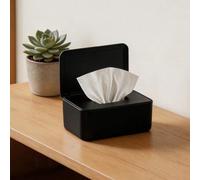 Shein 1 pieza Dispensador de toallitas húmedas, Caja de toallitas para bebé, Caja de toallitas húmedas a prueba de polvo para el hogar con tapa, Diseño sell