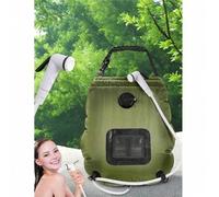 Shein 1 pieza Ducha exterior mejorada para camping, adecuada para hombres y mujeres, portátil, impermeable, resistente a los rayos UV, excelente para activi
