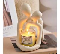 Shein 1 Pieza Escultura De Estatua De Pareja Creativa Para Decoración Moderna Del Hogar En Sala De Estar, Escritorio De Oficina, Mesita De Noche Del Dormito
