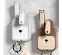 Shein 1 pieza Estante de pared con rejilla para jabón, cesta de ducha, organizador de baño. Se puede usar para colgar toallas, esponjas, cepillos, pinzas pa