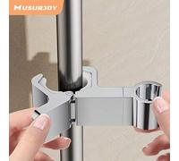 Shein 1 pieza Estantería de ducha ajustable sin taladro para baño, soporte extraíble y universal, material ABS, nuevo producto del año nuevo, regalo del día