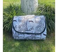 Shein 1 pieza Esterilla de picnic, Alfombra impermeable para exteriores, Manta de picnic portátil y gruesa a prueba de agua para salidas de primavera, campi