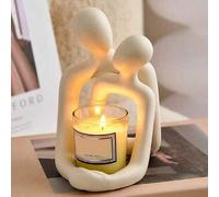 Shein 1 pieza Figura abstracta de pareja besándose y abrazándose, decoración para el hogar, dormitorio, oficina, espacios estudiantiles, regalo ideal para p