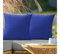 Shein 1 pieza Funda de almohada decorativa cuadrada impermeable para exteriores, cojín para patio para sofá