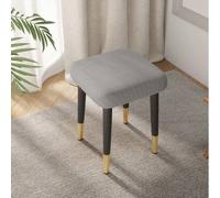 Shein 1 pieza Funda para taburete cuadrado, apta para sala de estar, dormitorio y comedor del hogar, de estilo minimalista moderno para todas las estaciones