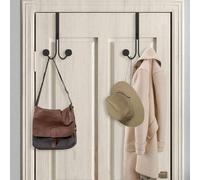 Shein 1 pieza Gancho de pared de diseño de bola doble para colgar ropa, toallas, sombreros, bolsas, paraguas y talla grande. Organizador de almacenamiento p