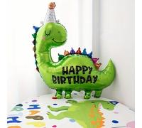 Shein 1 pieza Globo con temática de dinosaurio, adecuado para decoración de fiestas - Perfecto para cumpleaños, ceremonias de graduación y talla grande