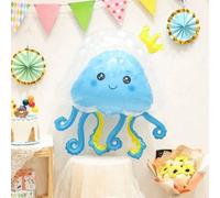 Shein 1 pieza Globo de burbujas con forma de medusa - Decoración divertida para fiestas, bodas, graduaciones y días festivos