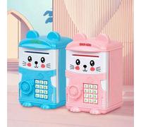 Shein 1 pieza Hucha universal, Hucha para niños, Caja de recompensa para almacenamiento de monedas, Hucha mini, Regalo de desbloqueo con contraseña creativa