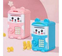 Shein 1 pieza Hucha universal sellada, Hucha para niños, Caja de almacenamiento de monedas Caja de ahorro de recompensa, Caja de monedas mini con desbloqueo