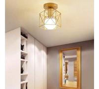 Shein 1 pieza Lámpara de techo estilo nórdico, luz creativa para pasillo, entrada, balcón, vestidor, estudio, dormitorio, accesorio de lámpara de arte de hi
