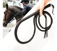Shein 1 pieza Látigo de vaquero ecuestre, fusta de estilo occidental con mango antideslizante, accesorio de silla y equipo de entrenamiento para caballos, p