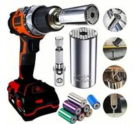Shein 1 pieza Llave dinamométrica universal 7-19mm Hexagonal Multifunción, herramienta para hombres