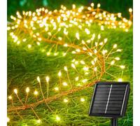 Shein 1 pieza Luces LED de cadena solares de 3M/6M/9M, luces de decoración de paisaje, luces de ambiente, adecuadas para jardín, fiesta, patio, porche, boda
