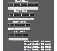 Shein 1 pieza Luz de gabinete con sensor de movimiento LED ultra delgada, luz inteligente para encimera de cocina, 3 temperaturas de color, iluminación inal
