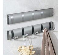 Shein 1 pieza Organizador de pared plegable de uso pesado - Duradero y ahorra espacio - Soporte multiusos para abrigos, toallas, llaves y ropa - Fácil de mo