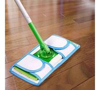 Shein 1 pieza Paño de microfibra apto para mopa plana y adhesiva, recambio de paño de mopa cabezal de mopa para limpieza rotativa de manos libres, regalo na