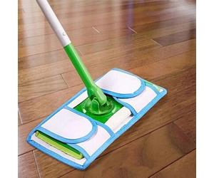 Shein 1 pieza Paño de microfibra apto para mopa plana y adhesiva, recambio de paño de mopa cabezal de mopa para limpieza rotativa de manos libres, regalo na