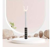 Shein 1 pieza Percha de ropa retráctil de acero inoxidable, tendedero plegable mini con diseño expandible, conveniente para colgar ropa y tender la ropa