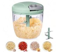 Shein 1 pieza Picadora de verduras multifuncional manual, Picador de ajo, Prensa de ajo, Rallador de verduras, Exprimidor de frutas creativo, Triturador de