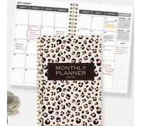 Shein 1 pieza Planificador semanal/mensual A5 (5.7" X 8") de enero 2026 a diciembre 2027, visualización del tiempo, cuaderno de agenda diaria, planificador