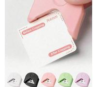 Shein 1 PIEZA Recortadora esquinas R4, perforadora de papel portátil, cortadora para tarjetas, fotos, manualidades y scrapbooking. Herramienta de corte de á
