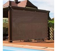 Shein 1 pieza Red parasol anti-rasgadura, con borde reforzado, tela parasol, red de aislamiento térmico de sombra densa, tela de sombra, protección solar y