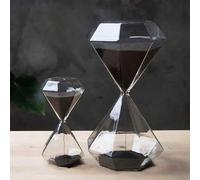 Shein 1 pieza Reloj de arena con diamante, temporizador de 5/15 minutos para decoración del hogar, temporizador de diamante de 5 minutos - Decoración del ho
