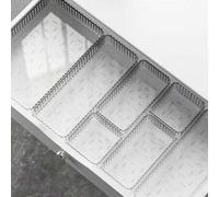 Shein 1 pieza/Set de 5 organizadores de cajones de cosméticos, envase de almacenamiento de perfume, caja de almacenamiento de productos para el cuidado de l