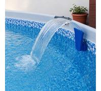 Shein 1 pieza/Set Fuente para piscina, instalación directa en la salida, boquilla de piscina ajustable, accesorio para piscina exterior y patio trasero, uso