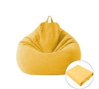 Shein 1 pieza Silla de puf premium, funda protectora para sofá de unicolor estilo japonés (sin relleno), suave y protectora para el dormitorio y la sala de