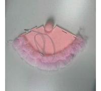 Shein 1 pieza Sombrero de fiesta de cumpleaños lindo con lazo y encaje rosa, decoración de fiesta, accesorios para fotos