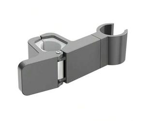 Shein 1 pieza Soporte universal sin taladro para cabezal de ducha, abrazadera ajustable para barra de ducha, base sin taladro para cabezal de ducha de baño