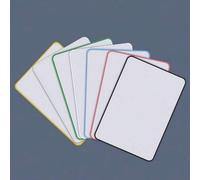 Shein 1 pieza Tablero blanco borrable, pizarra blanca borrada A4, registro de mensaje importante, tablero borrador seco de 7 columnas para oficina
