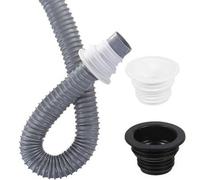Shein 1 pieza Tapón de silicona universal para manguera de desagüe, tapón de sellado para manguera de desagüe de lavadora, anillo de sellado para tuberías d