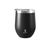 Shein 1 pieza Taza con forma de huevo de acero inoxidable aislada al vacío de doble pared de 340ml/12oz, adecuada para el hogar, la oficina, viajes al aire