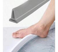 Shein 1 pieza Tira de sellado impermeable para base de ducha y puerta de baño | Sello antideslizante para umbral | Barrera para piso de inodoro | Tira de tr