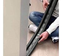 Shein 1 pieza, Tira de sellado para espacio de puerta, Cinta de espuma aislante de sonido, a prueba de agua, repelente de insectos, a prueba de polvo, a pru