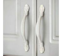 Shein 1 pieza Tiradores/perillas de cajón de aleación de zinc, estilo barroco europeo vintage, perilla decorativa para muebles, adecuado para dormitorio de