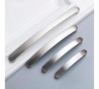 Shein 1 Pieza Tiradores Y Pomos De Armario De Aleación De Aluminio Para Puerta De Cocina, Tiradores De Armario Cepillados, Tiradores De Cajón, Manilla De Mu