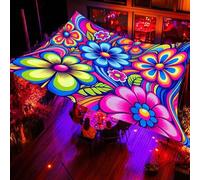 Shein 1 pieza Toldo activado por luz UV - Sombrilla de poliéster ligera, adecuada para playa, camping, jardín y picnic - Refugio solar para exteriores, adec