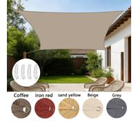 Shein 1 pieza, Toldo de sombra para exteriores disponible en múltiples colores, Tela de protección solar para jardines, balcones y terrazas, Toldo de sombra