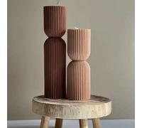 Shein 1 pieza Vela aromática de cera de soja y cera de abeja - sin humo, fragancia de larga duración para la decoración del hogar, perfecta para la ambienta