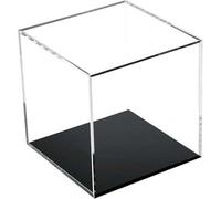 Shein 1 pieza Vitrina acrílica, Caja de montaje transparente, Alternativa a la caja de exhibición de vidrio, Adecuada para exhibición de muñecas, almacenami